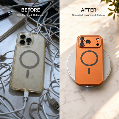 Coque Métal iPhone MagSafe